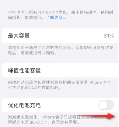 蒲县苹果15维修分享iPhone15充电到80%就充不进电了怎么办 