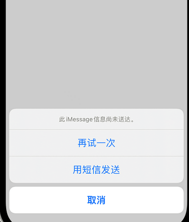 蒲县apple维修iPhone上无法正常发送iMessage信息