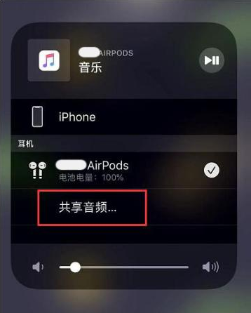 蒲县苹果14音频维修点分享iPhone14音频共享设置方法 